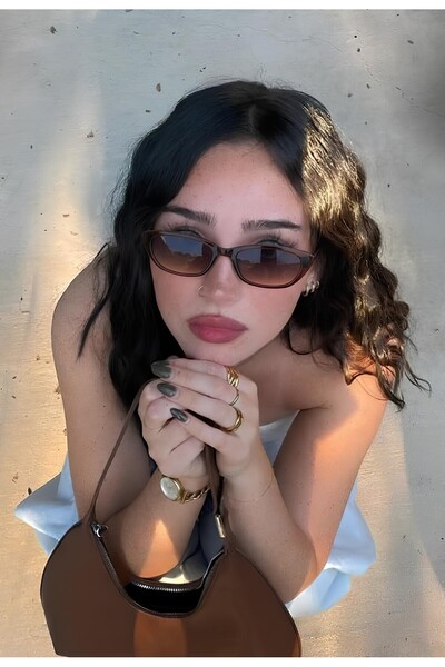 ZENIT نظارات شمسية نسائية من روسبان بتصميم كاتيي متدرج اللون |   حماية من الأ...