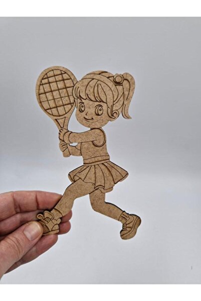 Mu Art Ahşap 10 قطع من فروع التنس الخشبية الملونة سلسلة رقم 2 تنس مونتيسوري 1...