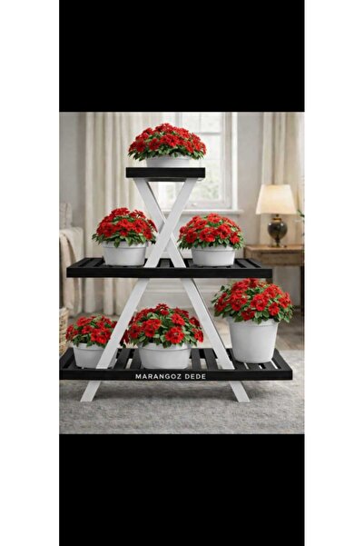 KOVANCI MARANGOZ DEDE AHŞAP SAKSILIK SAKSI STANDI DEKORATİF RAF DÜZENLEYİCİ