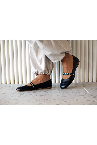 Keyman Design Beliz Kadın Deri Babet