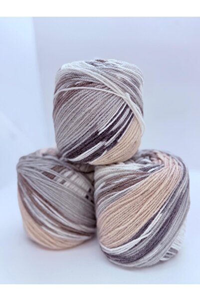 VAVIVO HANDKNITTING YARNS Fir de tricotat manual EBRULİ AKILLI, microacrilic,...