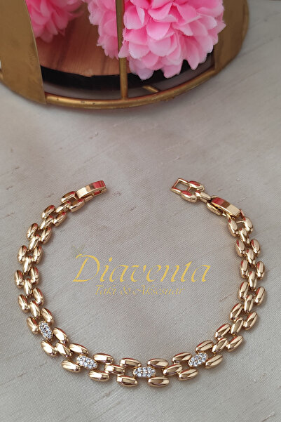 DİAVENTA TAKI VE AKSESUAR Xuping Vip Bracelet Almond Model with Stones Xuping...