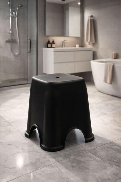 Funny Life Diz Rahatsızlığı İçin Özel Tasarım Yüksek Banyo Taburesi