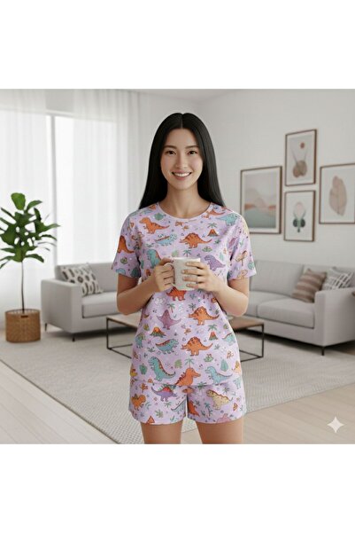 PEMBİŞ HOMEWEAR Σετ Σορτς Δεινόσαυρος
