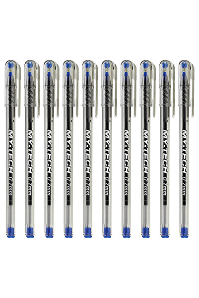 Pensan My-tech 0.7 Mm Tükenmez Kalem 10'lu Mavi