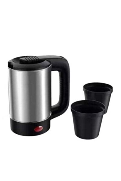 Generic Mini Travel Electric Kettle 500ml | Portable Water Boiler for Home Of...