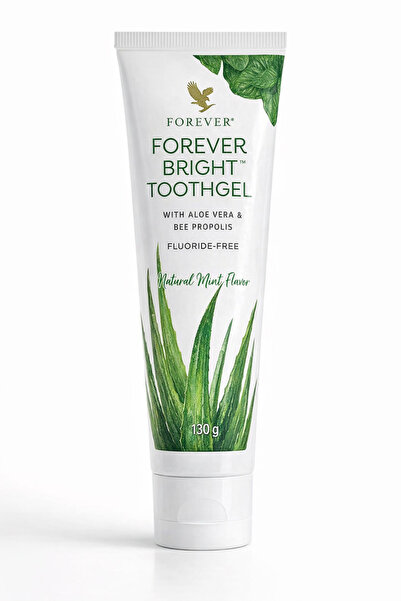 Forever Bright Toothgel 130 g | Aloe Vera & Propolis Özlü Florürsüz Diş Macun...