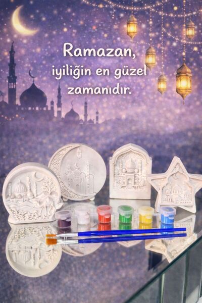 or-ay ALÇI BOYAMA SETİ ( TAŞ TOZUNDAN YAPILMIŞTIR)