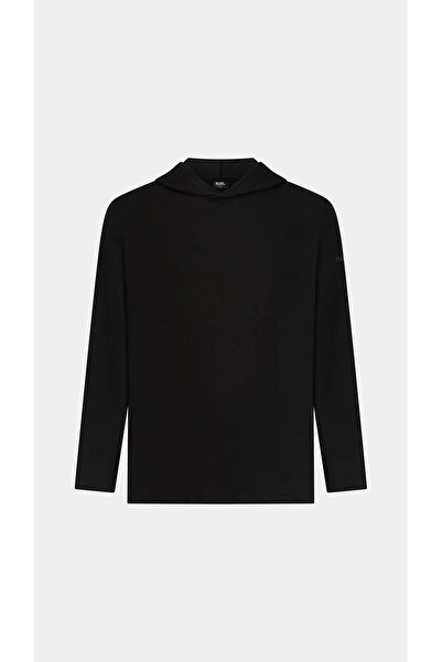 kult. FRENCH TERRY HOODIE BLACK