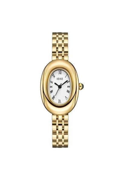 IEKE ساعة نسائية ايكي ستيل ذهبي