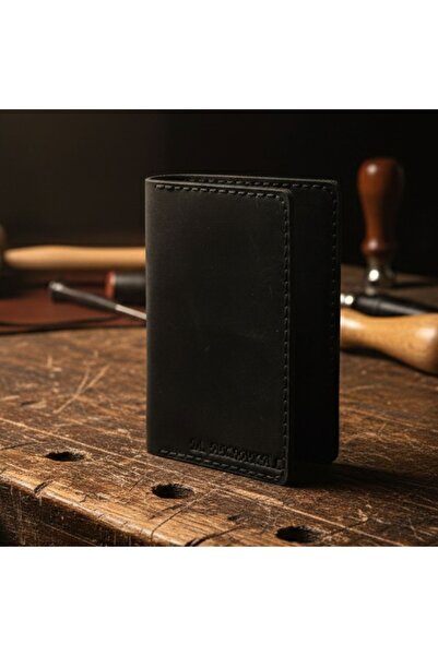 DOCATY LEATHER Hakiki Deri İsme Özel El Yapımı Pasaport Kılıfı Gerçek Deri Pa...