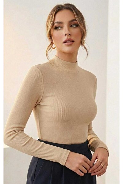 Rannamoda Kollu Body Likralı Kaş Korse Badi