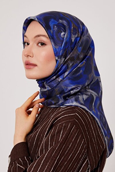 Levidor Floral Pastel Pattern Sparkling Crystal Scarf