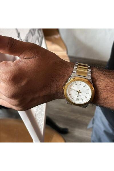 Louis Nice Classic men's watch in silver and gold
