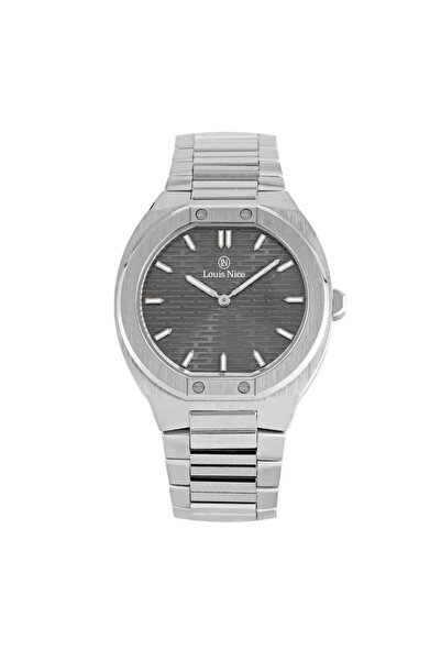 Louis Nice Louis Nice men's steel silver watch