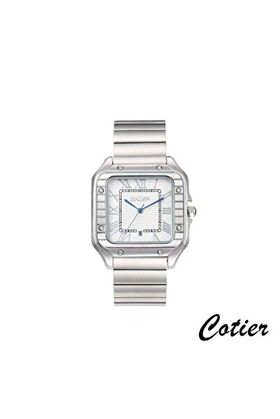 Cotier Men's Couture Steel Silver Watch
