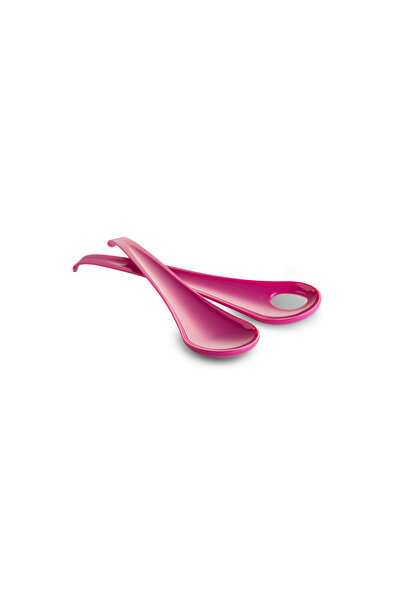Omada Set of 2 salad spoons 27x7x2.5 cm SanaLiving - Fuchsia