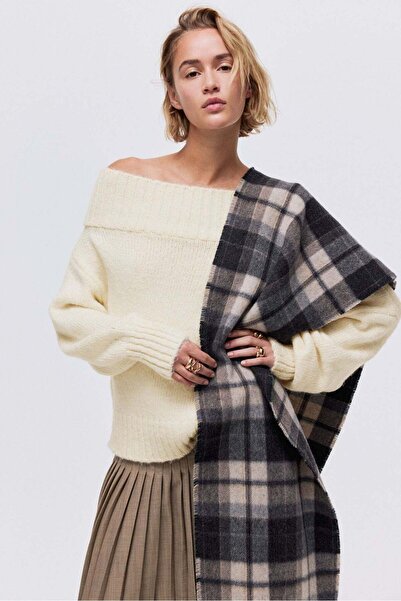 H&M One-shoulder jumper