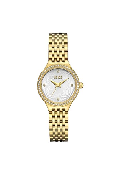 IEKE Eke Steel Women's Gold Watch