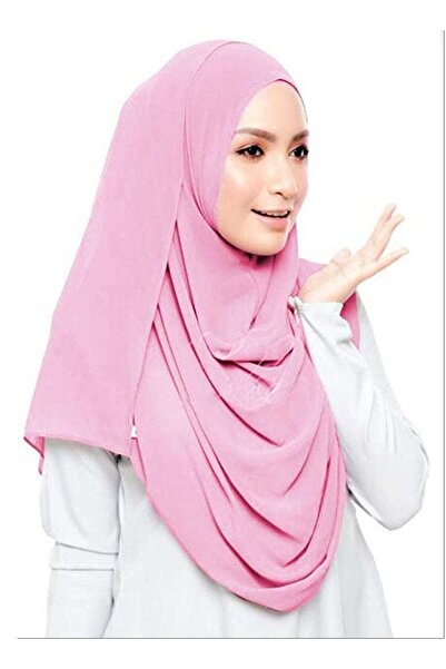 Generic Solid Color Bubble Chiffon Scarf for Women Fashion Soft Hijab Long Sc...