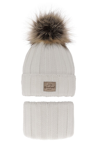 MiniKids Комплект бял капак и водосточна тръба Kaliope 44-46