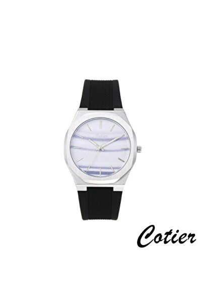 Cotier Couture men's watch, black silicone