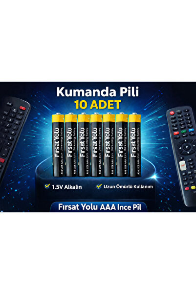 FIRSAT YOLU İnce Kalem Pil AAA