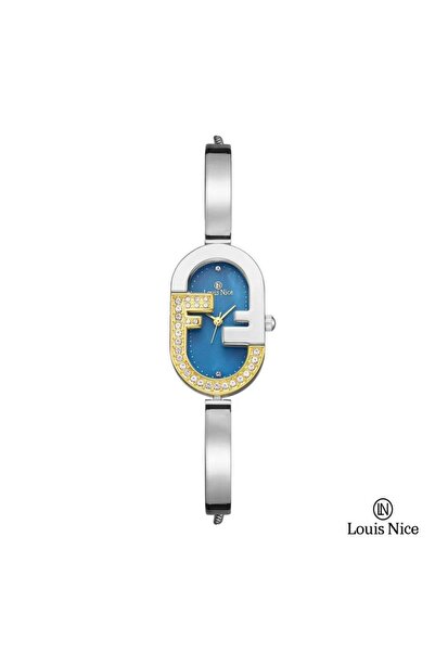 Louis Nice Louis Nice women's steel watch, silver and gold