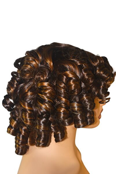 GOLEN 14 Inch Afro Bouncy Curls Human Hair Wig- Natural Afro Human Hair Curls