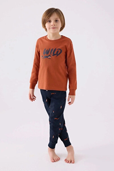 Rolypoly Boy's double set - light cinnamon