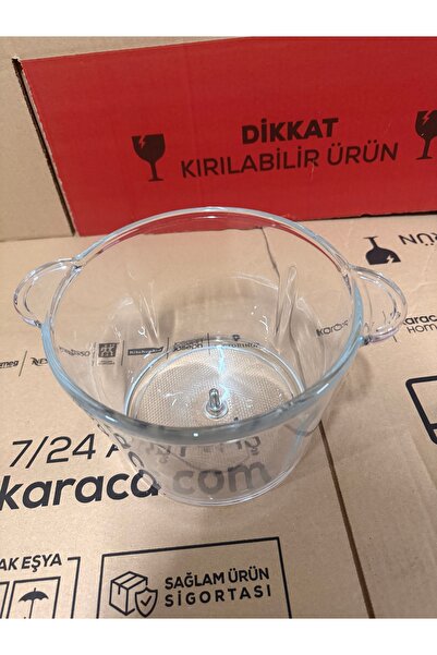 Karaca Megablend 3L Ultra Wide Glass Bowl Chopper Glass Bowl Original Spare Part