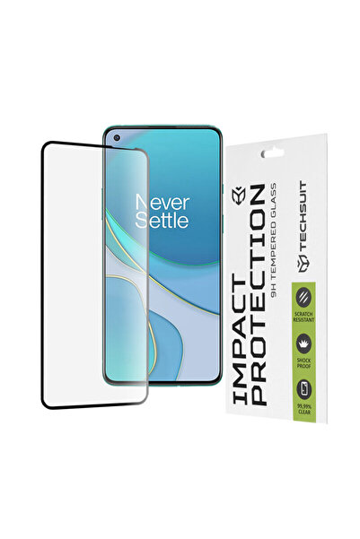 Techsuit Sticlă completă cu adeziv OnePlus 8T 111D