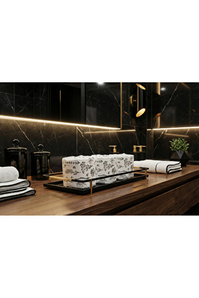 Karbi Premium 12'li Paket-Çiçek Buketi Serisi-Organik Bambu Özlü Tuvalet Kağıdı