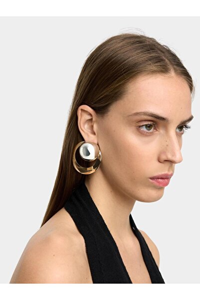 PARFOIS Çember ve Küreli Küpe