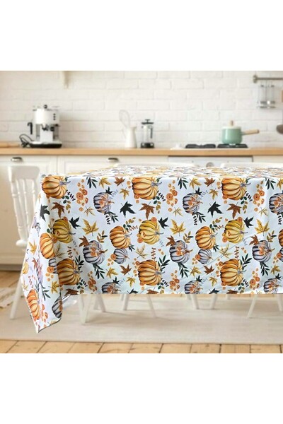 Kotonia Home Exotic 3D tablecloth - 100% cotton, waterproof crepe, 180x220 cm...