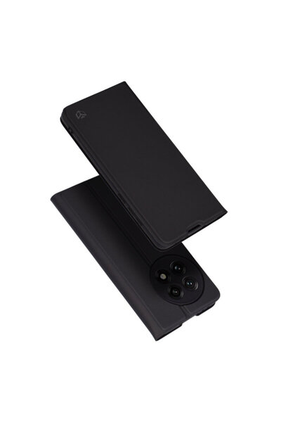 Techsuit Θήκη βιβλίου Magskin για OnePlus 13 R, μαύρη