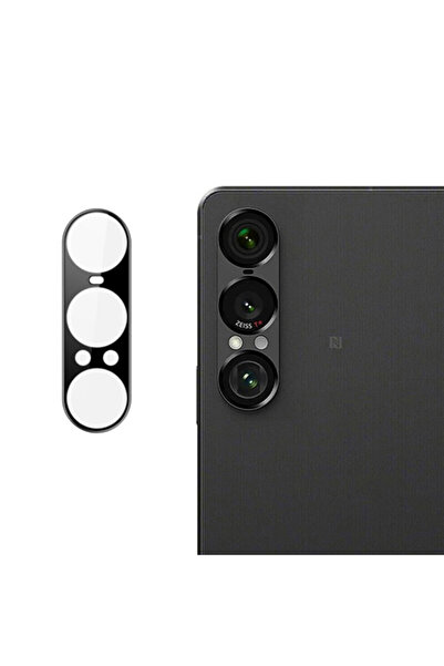 Techsuit Sony Xperia 1 VII Full Glass Camera Film, Black