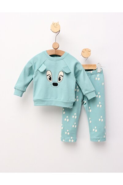 MiniKids Στολή Ελαφιού Mira, πράσινη 86 (12-18 μηνών)