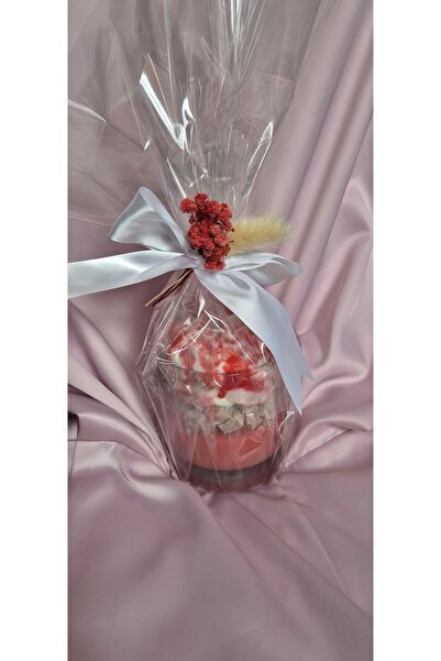 OEM Scented soy wax candle, Strawberry model, in glass cup, handmade, ideal g...