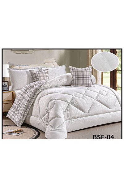 alzawia Summer double bedsheet set, 6 pieces, new design