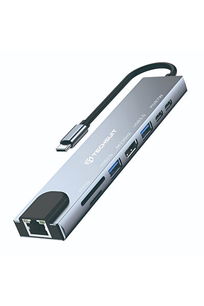 Techsuit Hub de tip C 8 în 1