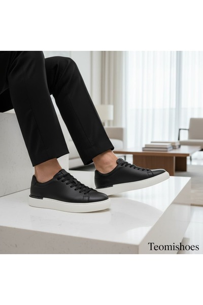 By Barretti White Sole Black Sneaker