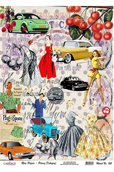 Cadence Brass Decorative Paper 29X42Cm No:Cd152