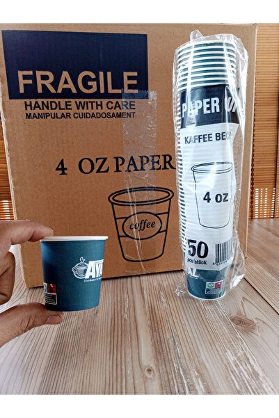 Fragile 4 oz. Karton bardak. küçük boy