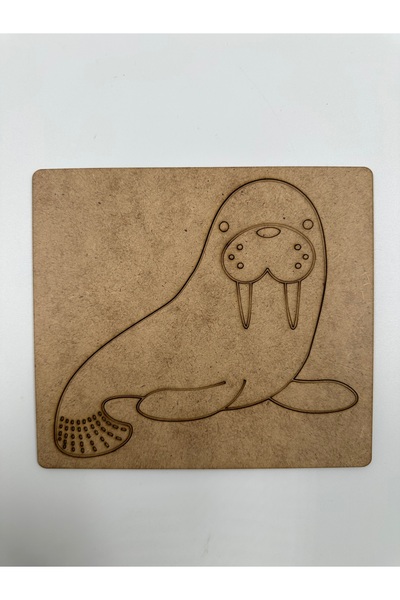 WOODIVA AHŞAP 10 قطع من خشب الحوت للرسم والأنشطة المدرسية والفنون 15 سم