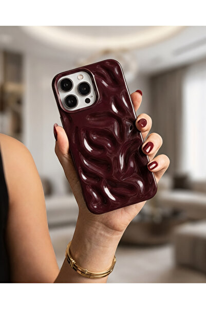 KILIF HOUSE حافظة سيليكون لامعة متوافقة مع هاتف آيفون 14 برو ماكس