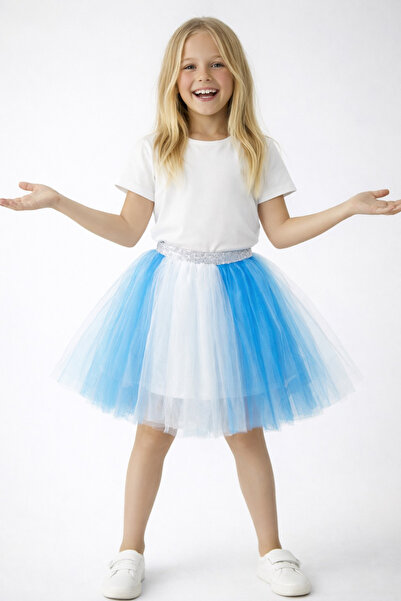 ESİLA KİDS Girl's Skirt Multi Color Birthday, April 23Rd and October 29Th Skirt