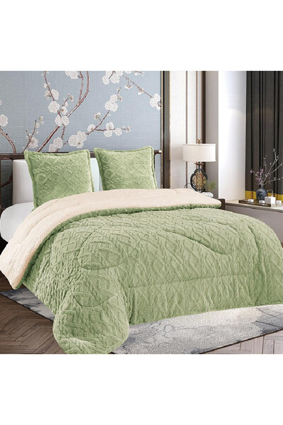 Talis Cocolino Thick Fleece Throw Wave V13 Light Green, 4.5kg, 200x230