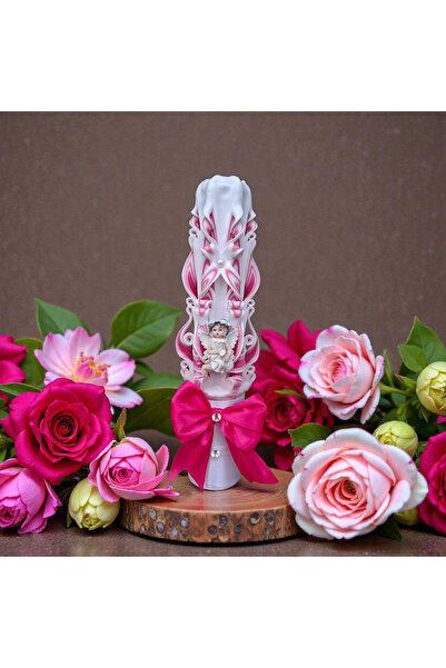 LumanariRegale Lumânare sculptată botez