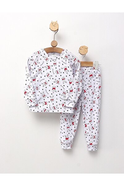 MiniKids Πιτζάμες BBC ML Romania, Absorba Rabbit, λευκό-κόκκινο 86 (12-18 μηνών)